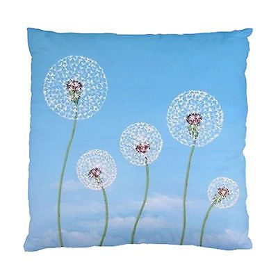 Modern DANDELIONS BLUE Scatter CUSHION CASE~NeW~Veranda Lazyboy LOUNGE