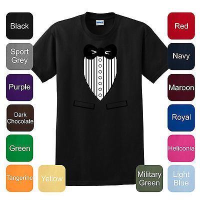 Tuxedo T Shirt Gangnam Style Psy Classy Funny Bowtie Tux Music Dance