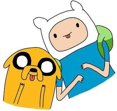 ADVENTURE TIME WITH FINN AND JAKE IRON ON T SHIRT TRANSER   FINN