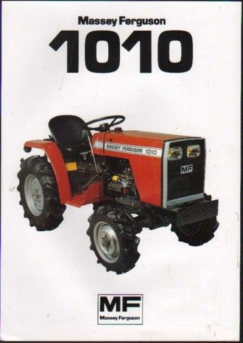 Massey Ferguson 205/210/220 Compact Tractor Brochure Leaflet