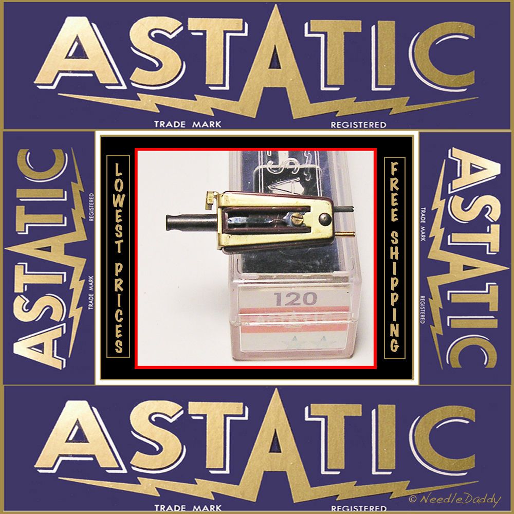 RECORD PLAYER CARTRIDGE ASTATIC 120 EV 88 RONETTE T400 222 WEBSTER B