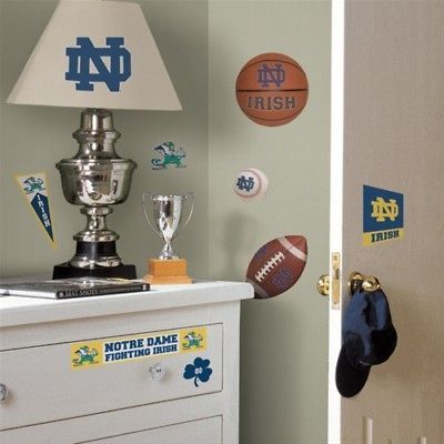 Notre Dame Fighting Irish Wall Stickers Decals Auto