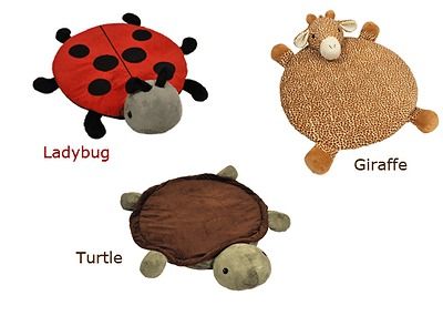 CloudB Snug Rug Cloud B Rugs Twilight Turtle, Ladybug, Giraffe Room