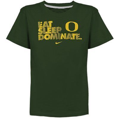 new youth/boys Nike oregon ducks eat sleep dominate football practice