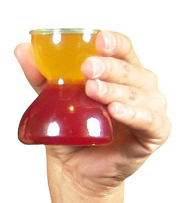 SHOT GLASSES JaGeR BoMb BUILT IN SHOOTER HuRRiCaNE REUSEABLE Plastic