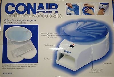 Conair PB5 Paraffin and manicure spa & dryer unused in open box