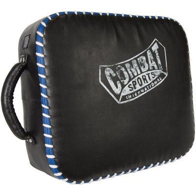 COMBAT SPORTS MMA COACHES CUBE BLACK box ing pad body shield thai leg