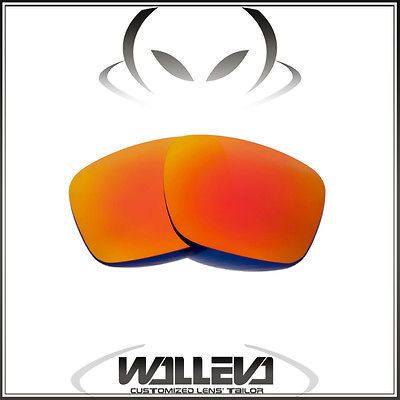 New Walleva Polarized Fire Red Lenses For Oakley Holbrook