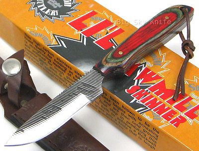 Sawmill Cutlery Lil Skinner Fixed Blade File Knife NEW