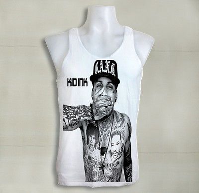 Rock Girl Kid Ink Brian Todd Collins DJ ill Will Time  Vest Singlet