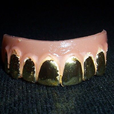 Hollywood Scarecrow Fake Costume False Teeth Funny Dentures Veneers