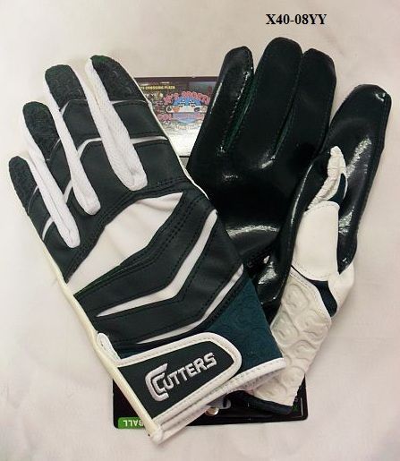 CUTTERS GLOVES FOOTBALL YIN YANG X40 Revolution GREEN SIZE MEDIUM NEW