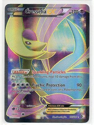 POKEMON CARDS *CRESSELIA EX* FULL ART 143/149 BOUNDARIES CROSSED