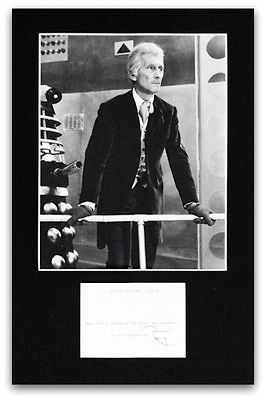 Peter Cushing   genuine autograph / UACC AFTAL