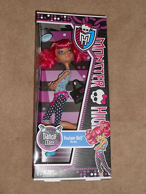 NEW, MONSTER HIGH DANCE CLASS HOWLEEN WOLF, HIP HOP