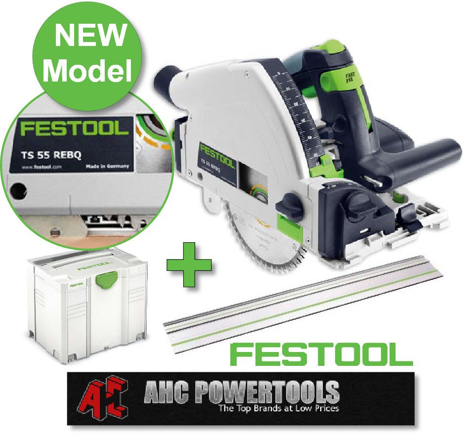 NEW Festool Circular Saw TS 55 REBQ Plus FS GB 110v  561584 TS55R