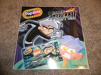 DANNY PHANTOM NICKELODEON RARE COMMERCIAL DECAL   MNT 