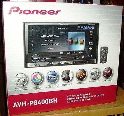  P8400BH DVD RECEIVER 6.95 MONITOR BUILT IN BLUETOOTH NEW AVHP8400BH