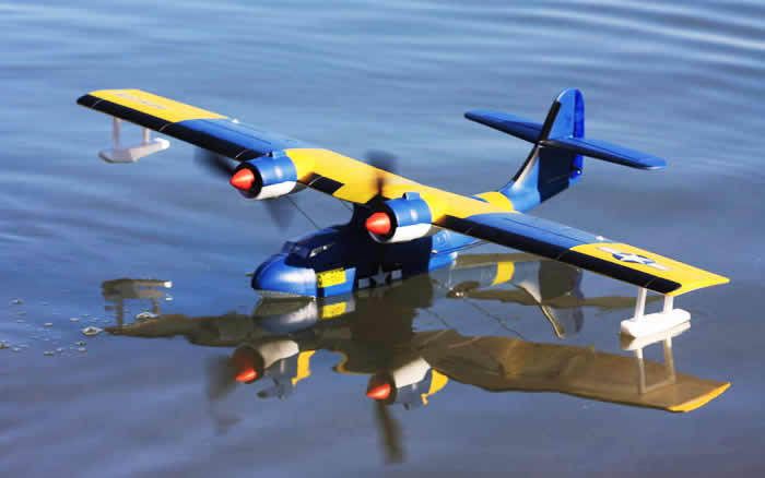 UPGRADED LARGE SCALE Catalina Electric Brushless Seaplane ARF RC