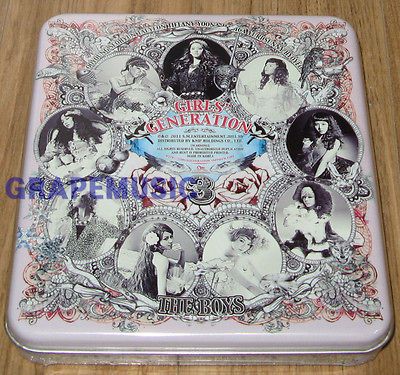 GIRLS GENERATION SNSD The Boys 3RD ALBUM CD + 10 POST CARD SET SEALED