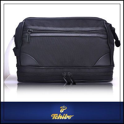 Tchibo Black Men&Women s Toiletry Bag Travel Organiser Cosmetic Bag