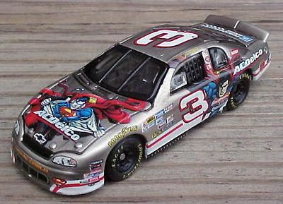 Dale Earnhardt Jr Brushed Bare Metal Superman Diecast Racing Toy Race