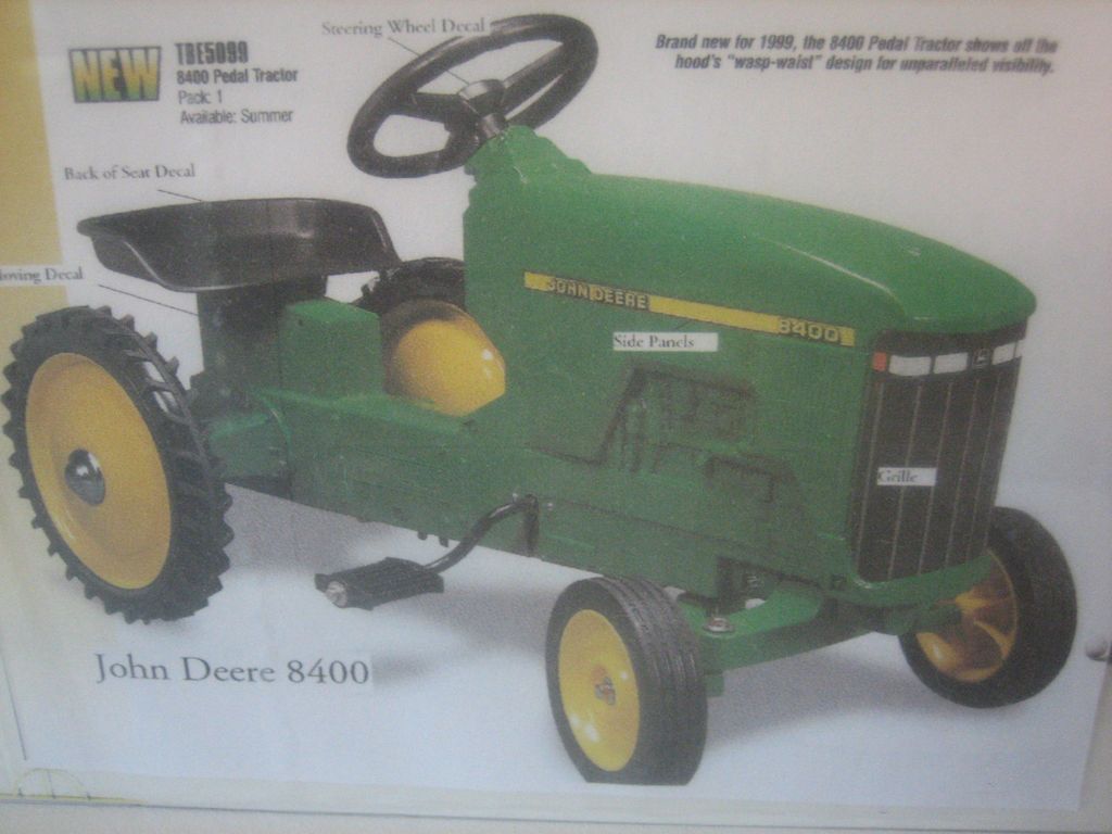 john deere pedal tractor in Diecast & Toy Vehicles