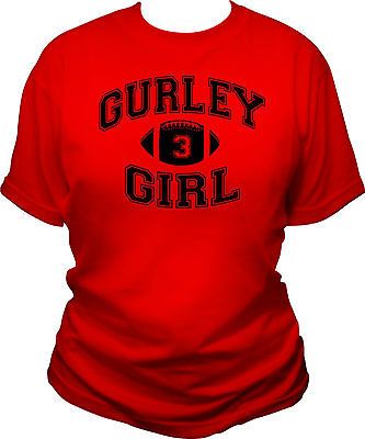 WOMENS T SHIRT TODD GURLEY GEORGIA BULLDOGS GA UGA DAWGS LADIES TEE