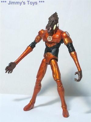 DR10 DC DIRECT COLLECTIBLES 3.75 ORANGE LANTERN LARFLEEZE ACTION