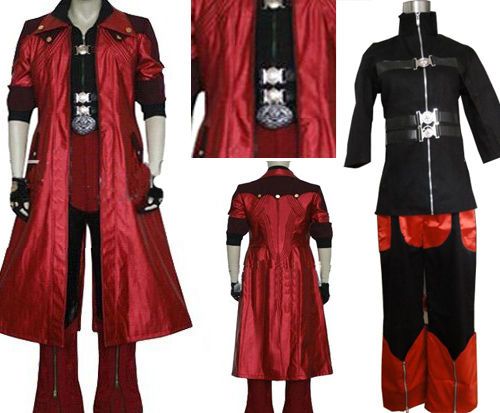 New Devil May Cry IV 4 Dante Cosplay Costume sword