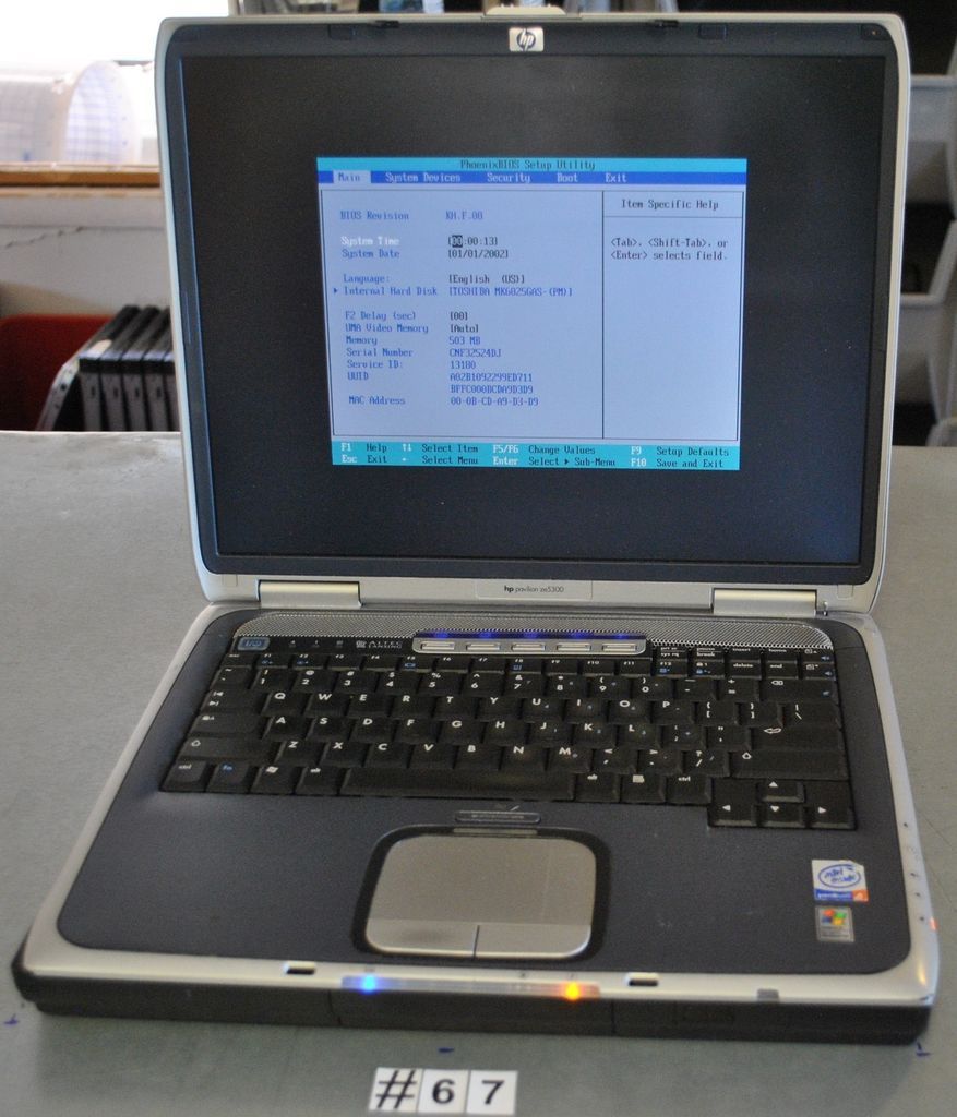 hp pavilion ze5300 laptop