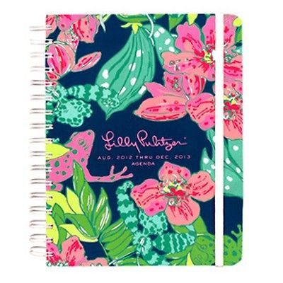 2012 2013 Lilly Pulitzer SKIP ON IT Large Agenda Datebook Planner