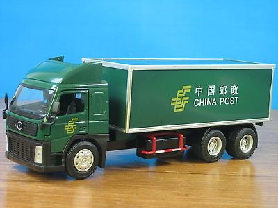 Office Vehicle Postal Mail Truck Diecast Model Collection Green C Hot