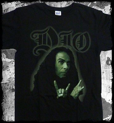 Dio   Ronnie James Dio Photo t shirt   Official   FAST SHIP