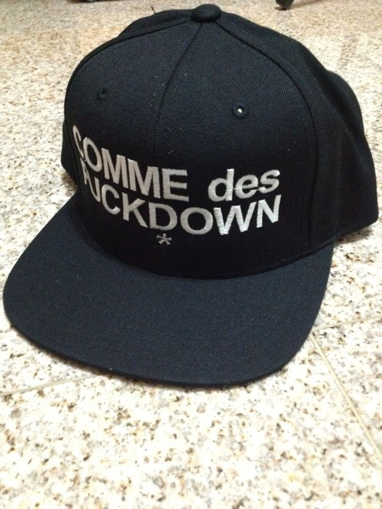 SSUR Comme Des Fuckdown Asap A$Ap Vsvp Rocky Camp Cap Panel Hat