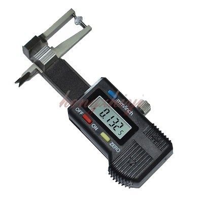 15mm Mini Pocket Jewel Gem Diamond Thickness Gauge Caliper w 0.01mm