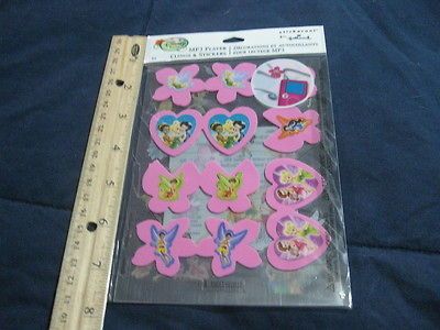 NEW Stickeroni DISNEY FAIRIES  PLAYER CLINGS & STICKERS