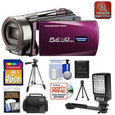 Bell & Howell DNV16HDZ Digital Video Camera Camcorder Kit w/ Night