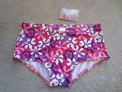 Mens New Dolfin Uglies Swim Baggies Peony Sz 34 Swim Practice Drag