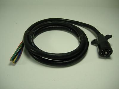 Camper Truck Trailer 7 Way Wiring Harness Round Plug