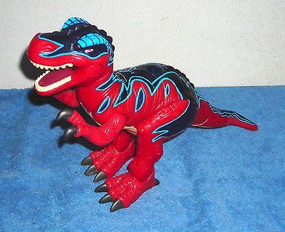 MATTEL IMAGINEXT TYRANNOSAURUS DINOSAUR 9 SOUND MOTION ACTION FIGURE