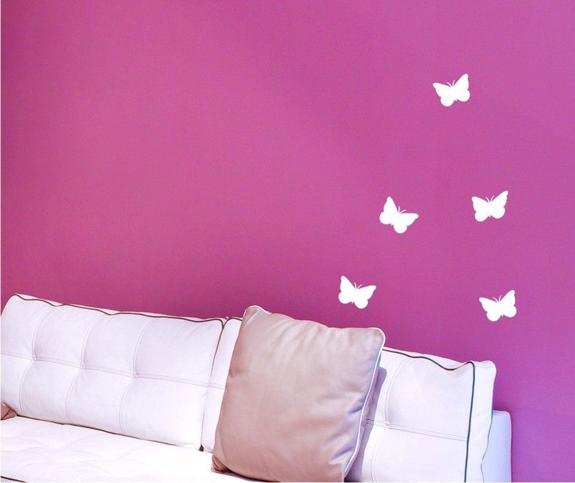 BUTTERFLIES butterfly Vinyl WALL CAR STICKERS sticker