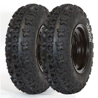 TRAXION RACE X YAMAHA RAPTOR 125 250 350 660 700 FRONT TIRES 21x7x10