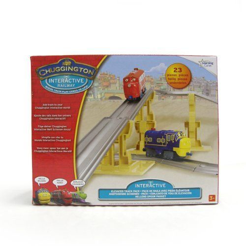 Chuggington Interactive Railway Elevated Track Pack   23 Pieces
