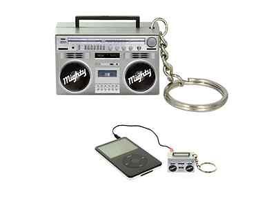 KEYRING PORTABLE MINI SPEAKER BOOM BOX FOR IPHONE IPOD SMART PHONE