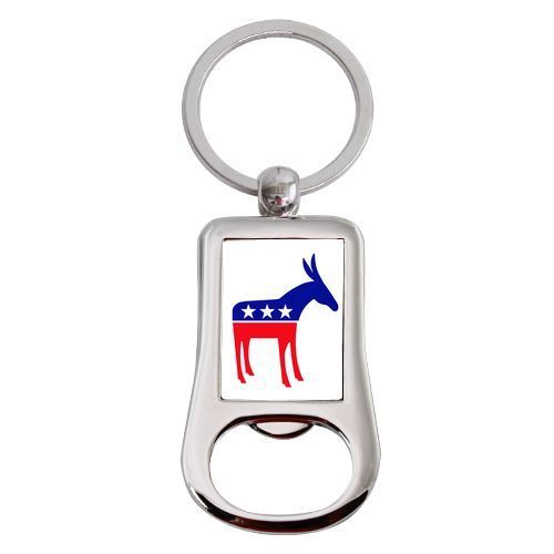 DEMOCRAT DONKEY 2 BOTTLE OPENER KEY CHAIN