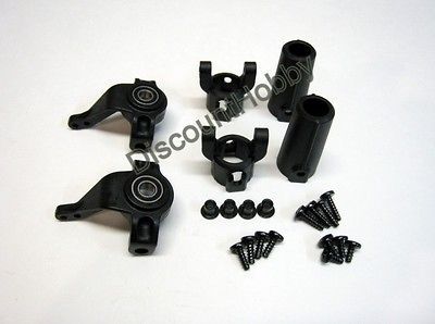 Axial AX10 / SCX10 Hub Carriers Axle Lockouts Honcho Front / Rear New