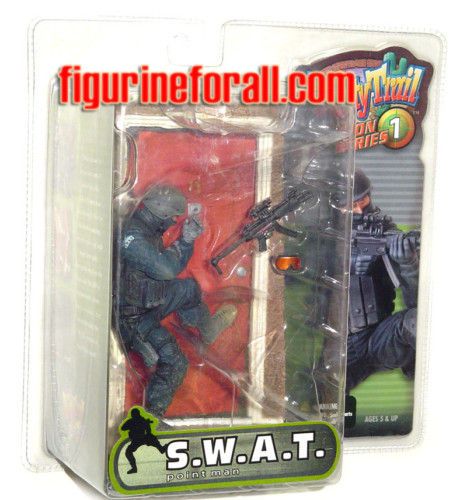 DUSTY TRAIL S.W.A.T 7 FIGURE Point Man POLICE SWAT