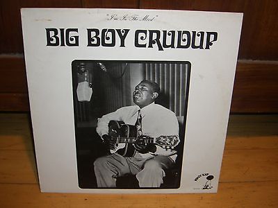 ARTHUR BIG BOY CRUDUP IM IN THE MOOD KRAZY KAT UK BLUES LP NICE