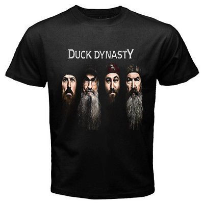 NEW DUCK DYNASTY COMMANDER FAMILY BLACK T SHIRT SIZE S   3XL